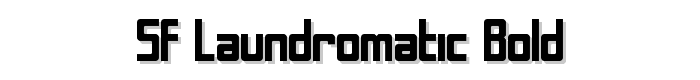 SF Laundromatic Bold font